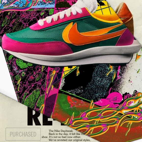 Nike Other - Nike Sacai LD Waffle sz 8 men's 9.5 women's